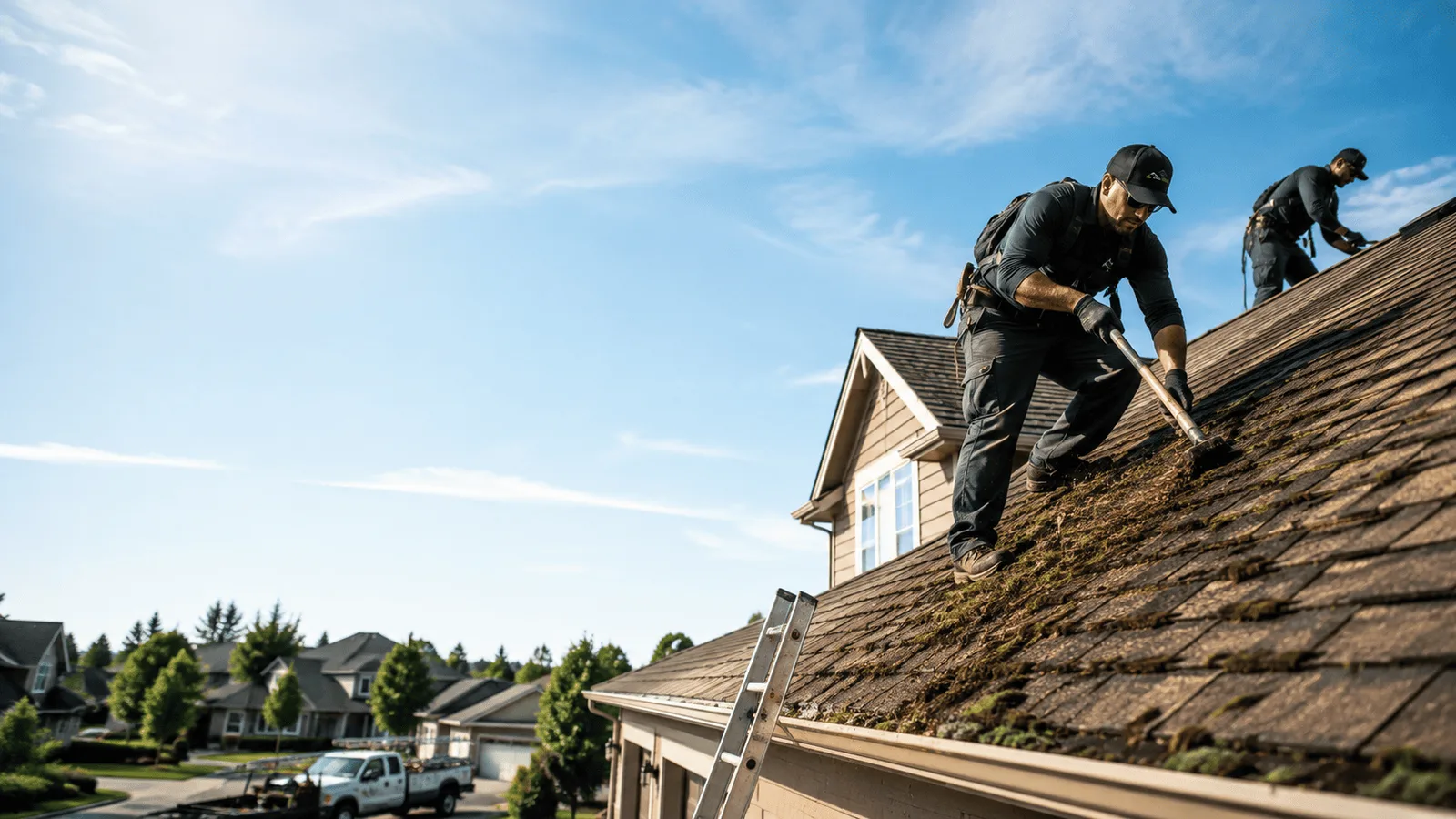 Roof Moss Removal in Meadow Bridge, WV near me